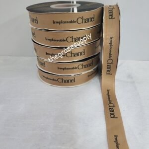 Brown Irreplaceable Chanel ribbon