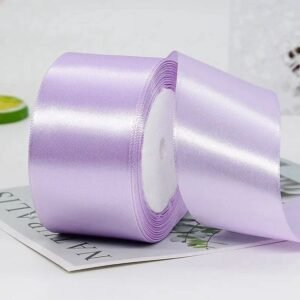 25 Yard Light Purple Satin Ribbon 1 1/2