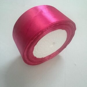 Hot Pink Satin Ribbon 1 1/2”