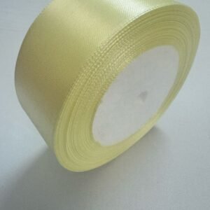 Light Gold Satin Ribbon 1 1/2”