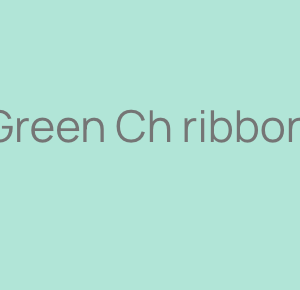 Green Ch ribbon