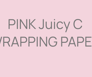 PINK Juicy C WRAPPING PAPER