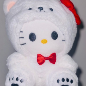 Red Hello Kitty cat Hoodie Plushie