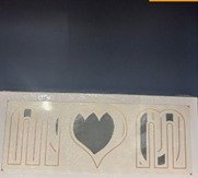 White MOM / I LOVE YOU BOX 2 in 1